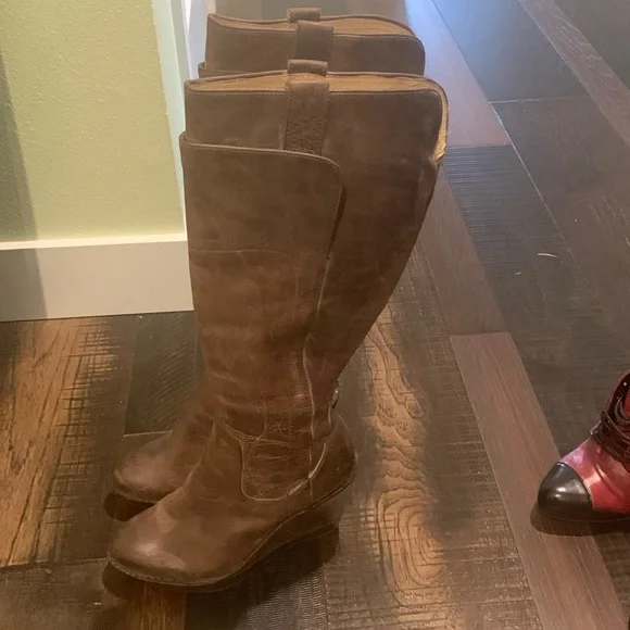 Frye Shoes Frye Boots Paige Wedge Poshmark
